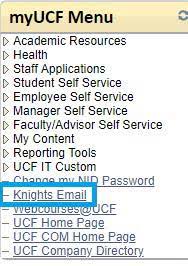 Knights Email: How to Access UCF Email 2022
