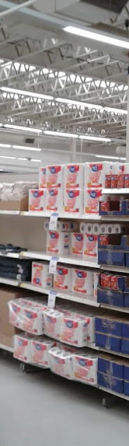 Walmart in Cordoba, Argentina during the pandemic