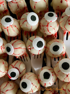 CAKE POP OEIL HALLOWEEN