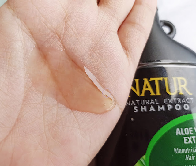 Review Natur Aloe Vera Shampoo