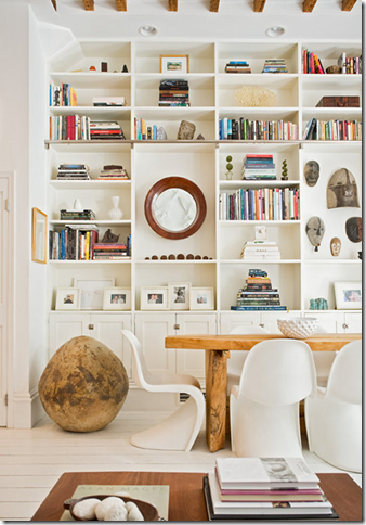 how to style a bookshelf