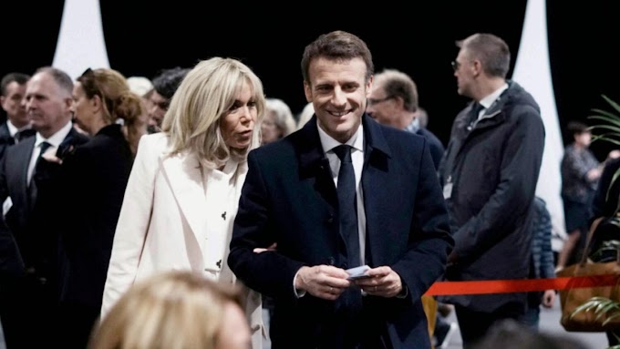 Macron lidera na batalha eleitoral francesa