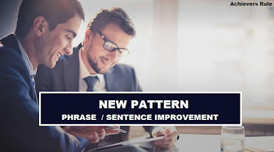 New Pattern Phrase Improvement for IBPS PO