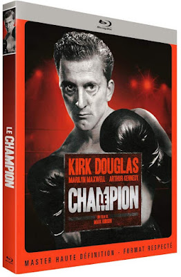 Le Champion Kirk Douglas blu-ray CINEBLOGYWOOD