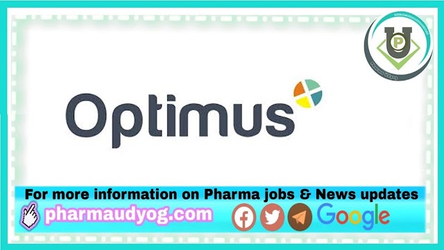 Optimus Drugs | Hiring Freshers and Experienced for Hyd/Vizag Locations | Send CV