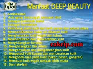 Khasiat Deep Beauty HPAI Asli Original Surabaya Sidoarjo