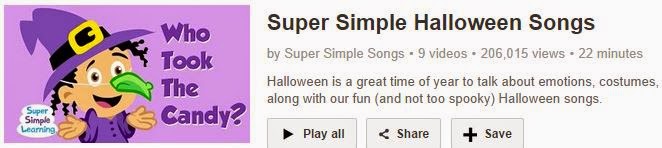  SUPER SIMPLE HALLOWEEN SONGS