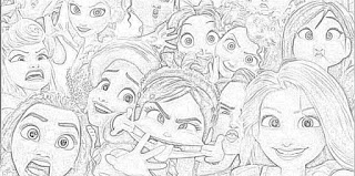 Ralph Breaks the Internet coloring pages filmprincesses.filminspector.com