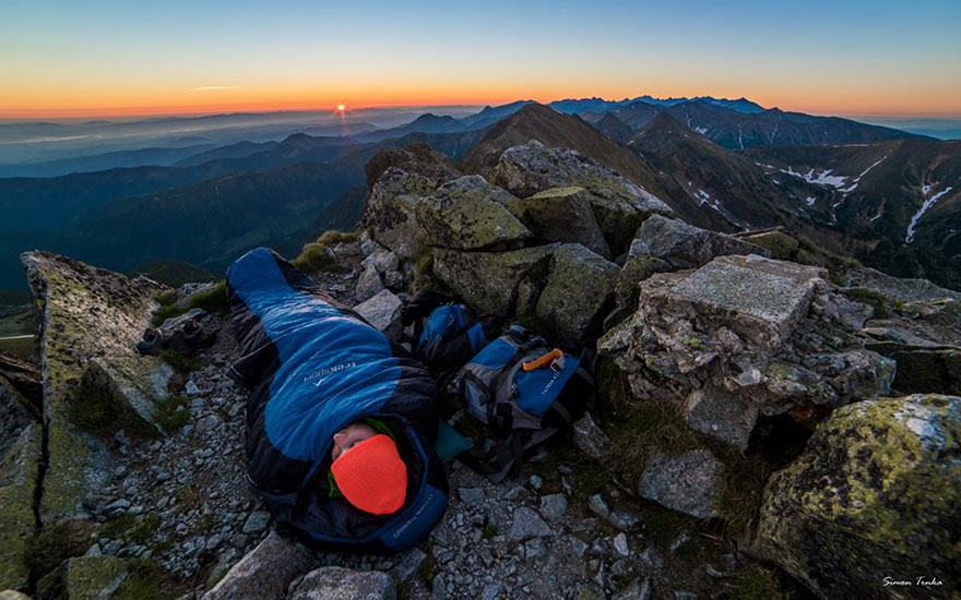 I Have Issues Sleeping At Home, So I Pack My Sleeping Bag And Go To The Mountains