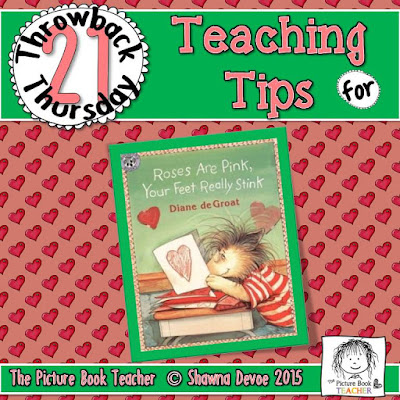 Roses are Pink Your Feet Really Stink by Diane deGroat TBT - Teaching Tips.