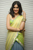 Adah sharma glam pics in saree-thumbnail-4