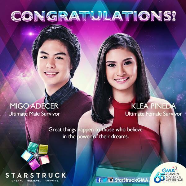 StarStruck 2015 Ultimate Male and Female Survivors