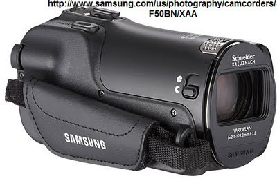 Samsung F50 Camcorder