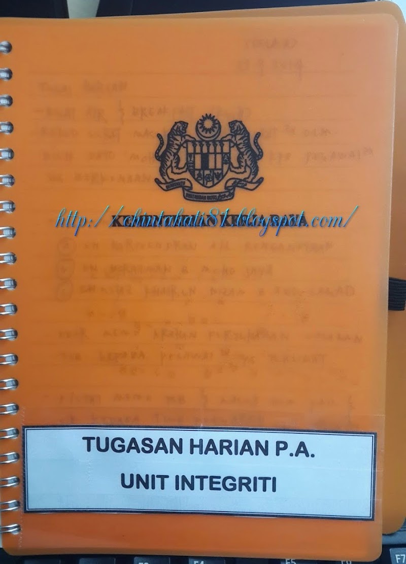 Tugasan Harian P.A.