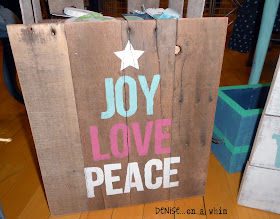 Christmas Pallet Sign