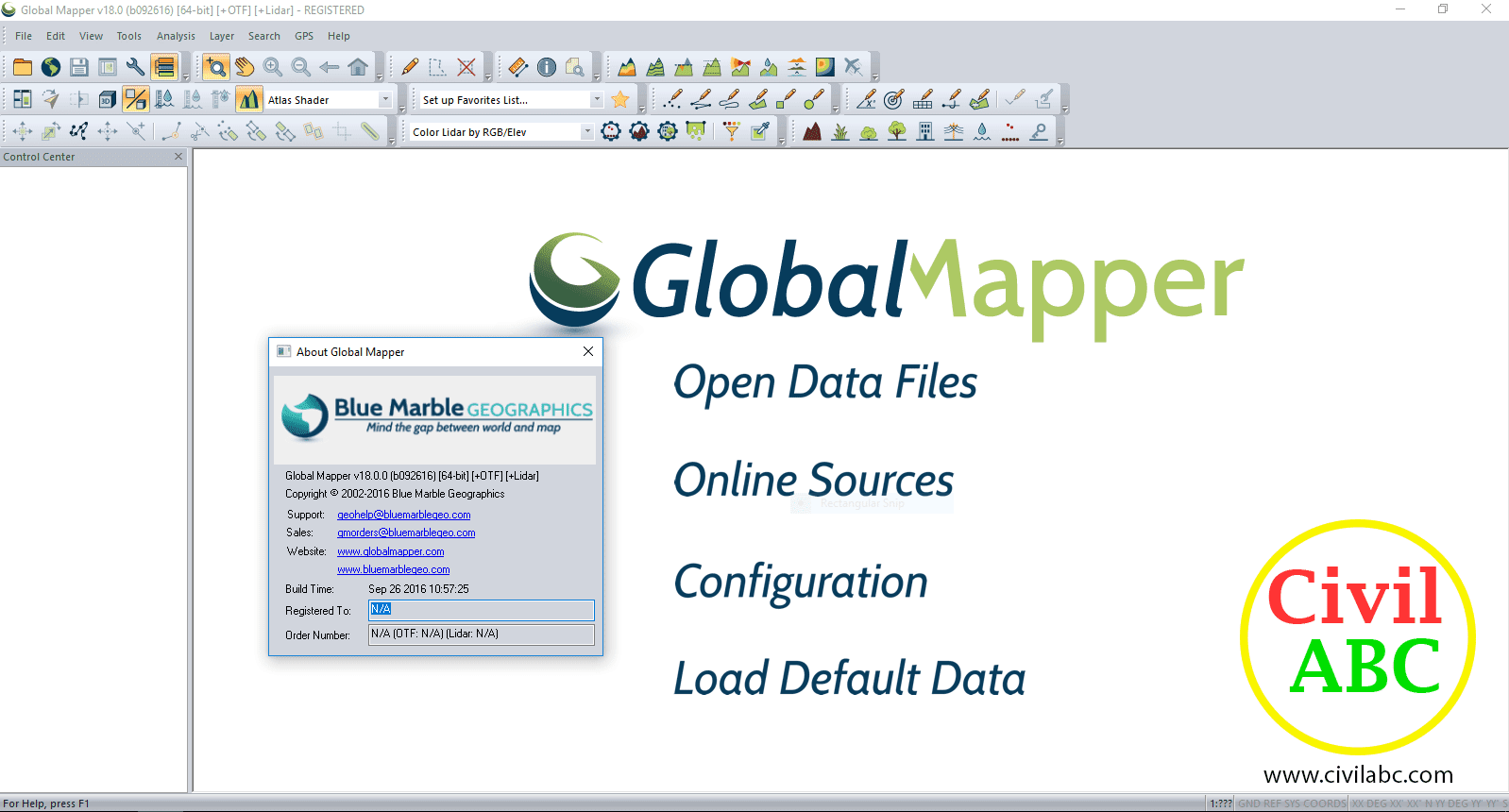 Download Global Mapper V18 2 0 X86 X64 English Civil Engineering