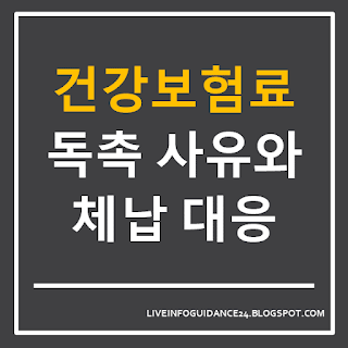 건강보험료 독촉 사유