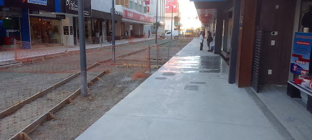 Coluna News - Mais uma obra desnecessária no Centro de Itajaí.