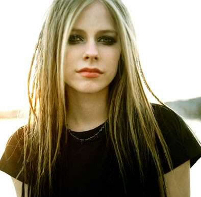 avril lavigne brown hair. Curly Hair Cut 8: