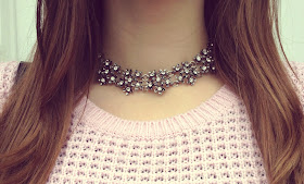 Silver Statement Necklace Fashion Blogger