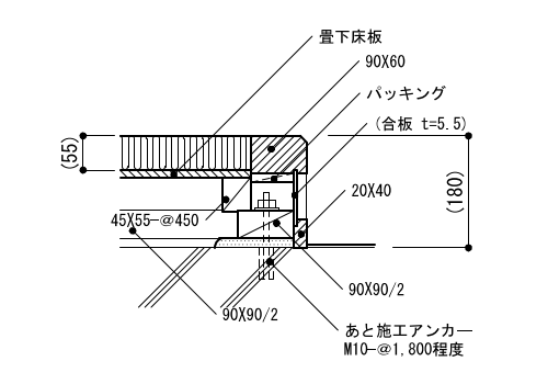 6-45-1　上がりがまち（150≦H≦200）1