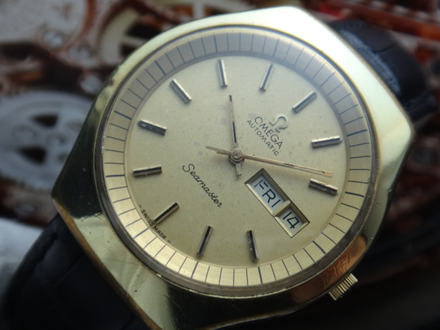 192) ***VINTAGE OMEGA SEAMASTER DAYDATE AUTOMATIC WATCH ( SOLD )
