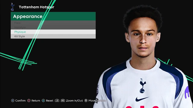 PES 2021 Malachi Hardy Face