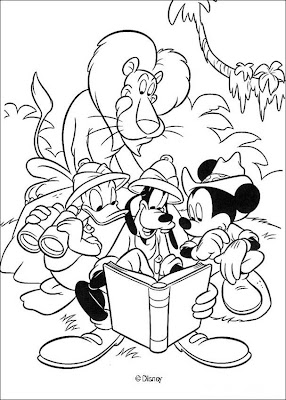 Disney Coloring Pages, Donald Duck Coloring Pages, Mickey Mouse Coloring Pages, 