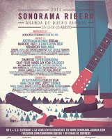 Sonorama 2015, distribución por días