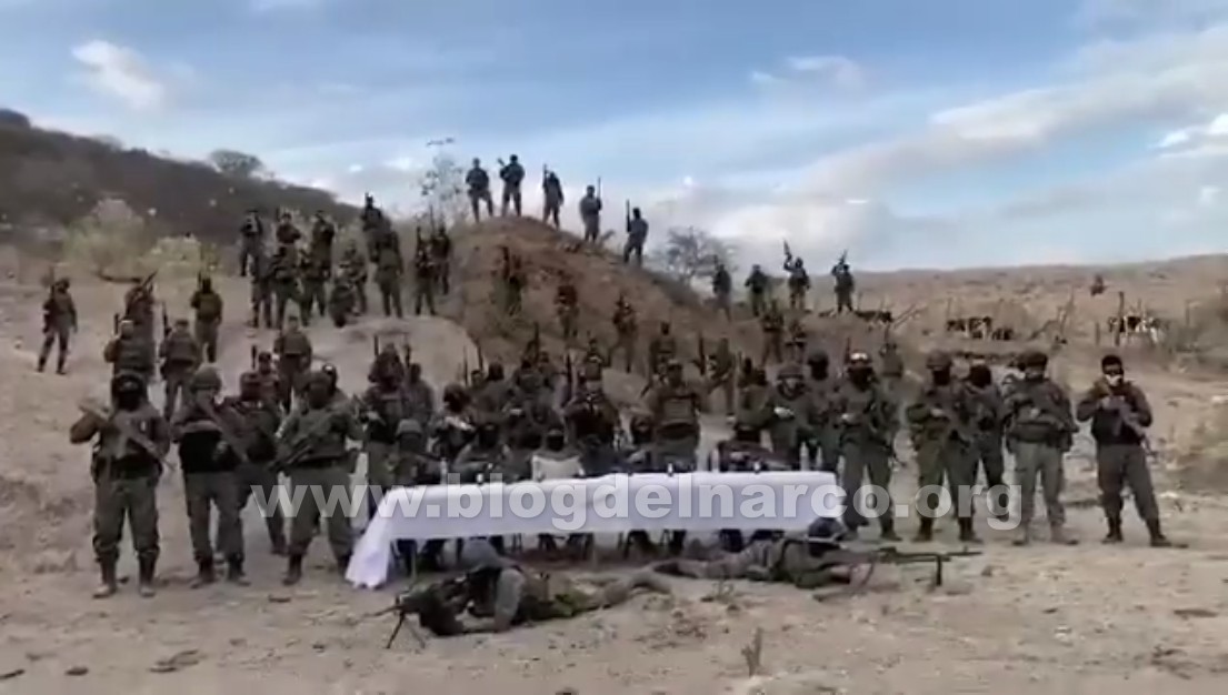 Grupo Delta del CJNG anuncia en Video que ya se encuentran en Los Reyes, Michoacán, dicen que en las zonas que controlan no existen delitos