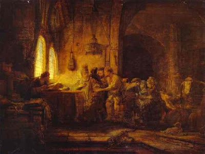 The Parable of the Labourers in the Vineyard by Rembrandt Harmenszoon van 