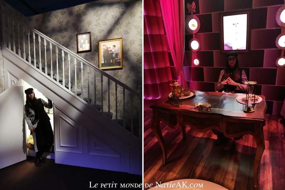 la chambre sous l'escalier Harry Potter (Expo Paris)