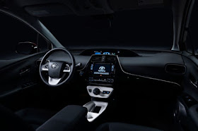 Interior view of 2016 Toyota Prius Two Eco