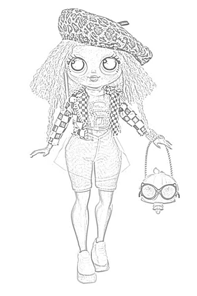 16+ Coloring Pages For Kids Lol Omg Dolls Images | Best Cat Wallpaper