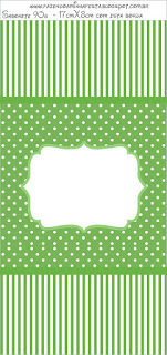 Green and Polka Dots: Free Printable Candy Bar Labels.