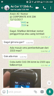 Garansi CUG Telkomsel GAGAL Berupa Uang Kembali