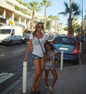 Gina Heisser walks by a Daisy Duke in Sainte Maxime