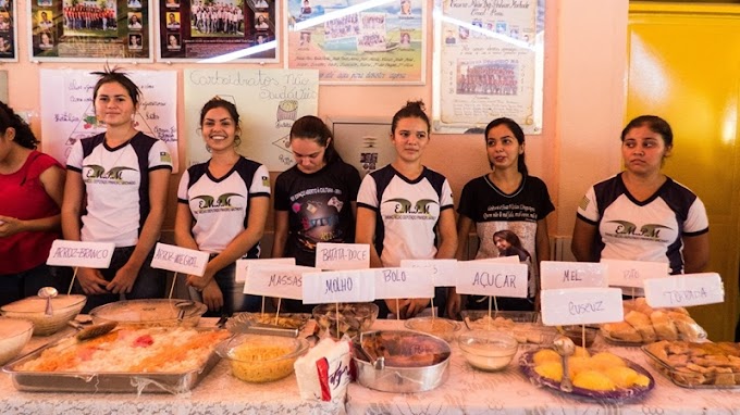 NASF apoia projeto “Alimentação Saudável” em escola de Cocal