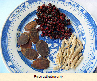 Pulse-activating drink - Chinese Herbal Teas to Promote Sleep