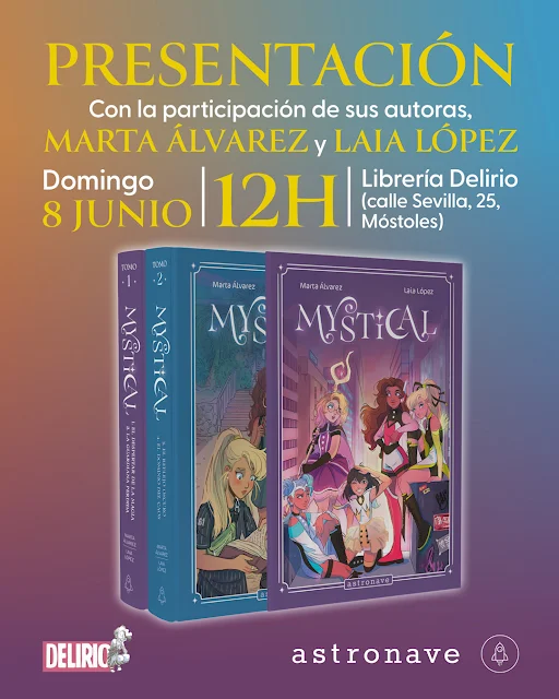 Presentación de Mystical con Marta Álvarez y Laia López en Móstoles - Norma Editorial