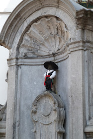 Manneken Pis com roupa de gaúcho - Bruxelas - Bélgica