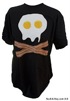 Bacon And Eggs Skull Tshirt2