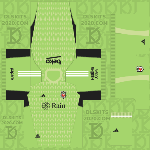Besiktas PLS Kits 2023-2024 Released Adidas - Pro League Soccer Kits 2023 (Goalkeeper Third)