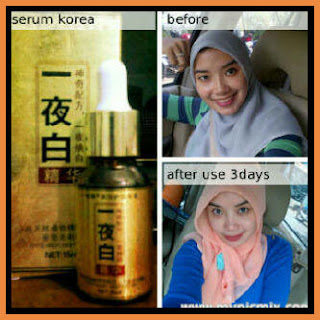 Serum Korea Pemutih Wajah Alami