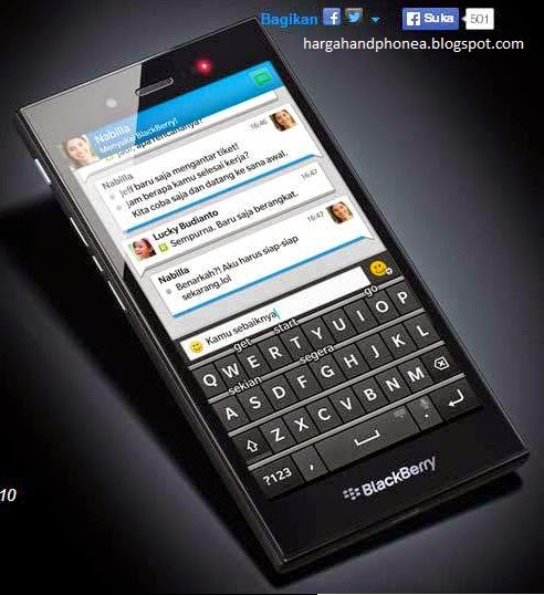 Review BlackBerry Z3 Jakarta Edition Harga dan Spesifikasi