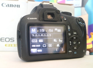 Jual Kamera Canon 1200D Lensa Kit IS 3 Fullset