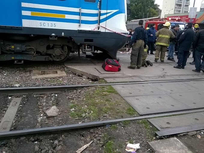 Una persona se suicidó en las vías del Sarmiento