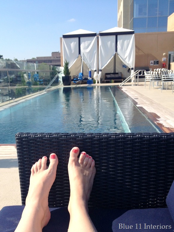 Poolside