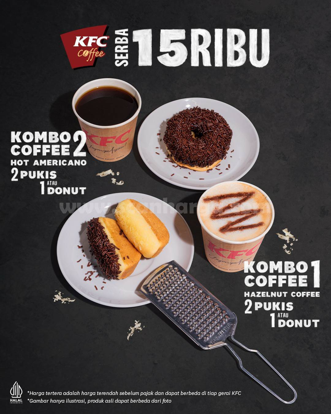 Promo KFC KOMBO COFFEE – Harga Paket SERBA 15 RIBU