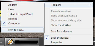 Add My Computer Shortcut to Windows 7 Taskbar